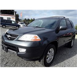 L3 --  2003 Acura MDX Touring , Grey , 340262  KM's
