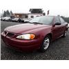 Image 1 : L4 --  2004 Pontiac Grand Am SE , Red , 175416  KM's