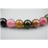 Image 2 : Natural Tourmaline Round Beads Bracelet