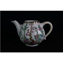 An England Coalport "Flora" tea pot.