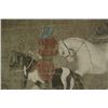 Image 2 : "Tribute Horses II" with Mark and Frame.