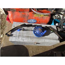 STEEL FISHING LINE ROD & COMPOUND BOW