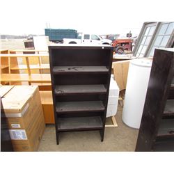 WOOD SHELF CABINET 30X61"