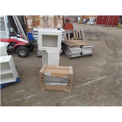 3 ASSORTED CUPBOARD TOPS