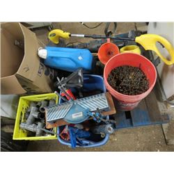 PALLET OF TOOLS, ETS