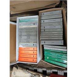 2 BOXES OF MANUALS