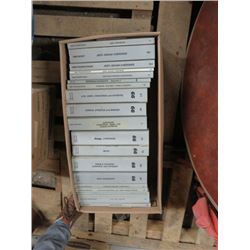 2 BOXES OF MANUALS