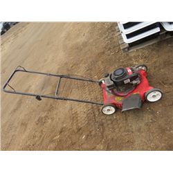 GAS LAWN MOWER, YARD MACHINE 3.5HP