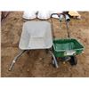 Image 1 : WHEELBARROW & FERTILIZER SPREADER