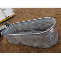 WATER TROUGH GALVANIZED 8"X32'