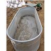 Image 2 : WATER TROUGH GALVANIZED 8"X32'