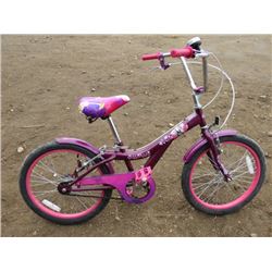 GIRLS HANNAH MONTANNA BICYCLE