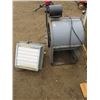 Image 1 : LARGE FAN & MOTOR, SMALL WALL FAN 15"X15"