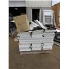 Image 1 : 3 PALLETS METAL SHELVING W/UPRIGHTS, BRACKETS, LARGE AMOUNT OF SHELVES