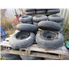 Image 1 : SET OF 4 TIRES, CARLISLE 4.80-8NHS, SMOOTH IMPLEMENT