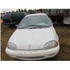 Image 1 : 1997 PONTIAC FIREFLY, WHITE, VIN 2C7MR2263V67223539 SALVAGE