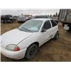 Image 2 : 1997 PONTIAC FIREFLY, WHITE, VIN 2C7MR2263V67223539 SALVAGE