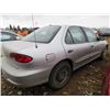 Image 4 : 2000 CHEVROLET CAVALIER, GREY, VIN 3G1JC5247YS252849 SALVAGE