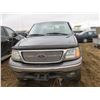 Image 1 : 2003 FORD F150 BLACK/GREY, VIN 1FTRX18L03NB35445 SALVAGE