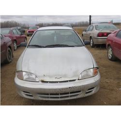 2001 CHEV CAVALIER, KEYS, SK REG'D, VIN 1G1JC524117328831