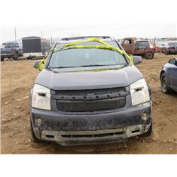 2008 CHEV EQUINOX LS AWD, NO KEYS, VIN 2CNDL43F986026353, SALVAGE