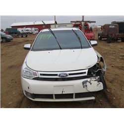 2001 FORD FOCUS, NO KEYS, VIN 1FAHP3HN9BW185266, SALVAGE