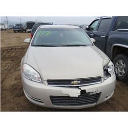 2009 CHEV IMPALA LS, NO KEYS, SK RE'D. VIN 2G1WB57K091313374