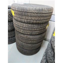 5 TIRES WRANGLER GOODYEAR 255/75/R17