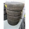Image 1 : 5 TIRES WRANGLER GOODYEAR 255/75/R17