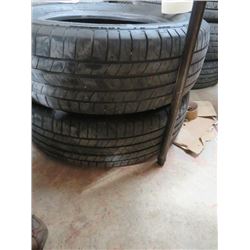 2 TIRES MICHELIN ENERGY SAVER A/S 225/65/R17