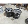 Image 1 : SET OF 4 - 19" STEEL RIMS