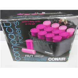 New Conair Compact Rollers fast heat up 12 rollers 2 sizes