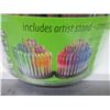 Image 3 : 100 New Gel Pens includes artist stand / basic,pastel,neon,metallic,glitter