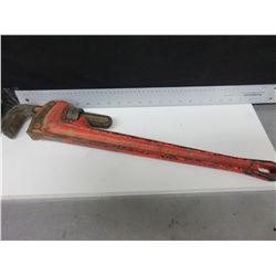 24 inch Ridgid heavy duty Pipe Wrench