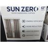 Image 2 : New Grommet Panel Blinds / Sun Zero room darkening curtain 2 @ 50x63L