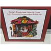 Image 1 : New Santa's Wonderland Light up Picture Frame 4 x 6"