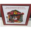 Image 1 : New Santa's Wonderland Light up Picture Frame 4 x 6"