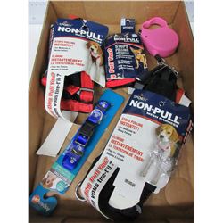 3 New Dog Harnesses for small dogs / collar / retractable leash / small dogs