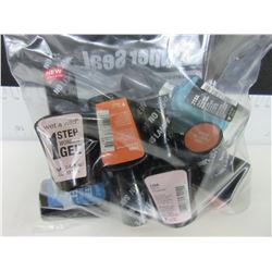 Bag full of 1 step Wonder Gel Wet & Wild Nail Polish assorted colors/ 9ct