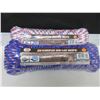 Image 1 : 2 New 100 foot rolls of Braided Rope / 1/4" x 100ft each