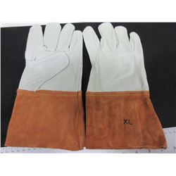 New Welding Gloves Top Grain Leather Mig/Tig  size XL