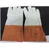 Image 1 : New Welding Gloves Top Grain Leather Mig/Tig  size XL