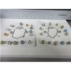 2 Pandora style Bracelet kits