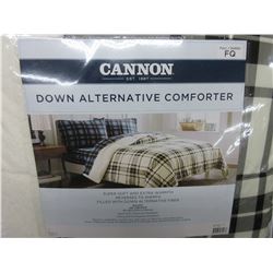 New FULL/QUEEN Down Alternative Comforter / reverses to Sherpa
