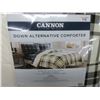 Image 1 : New FULL/QUEEN Down Alternative Comforter / reverses to Sherpa