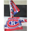 Image 1 : 3 New Montreal Canadians Car Flags / NHL Logo
