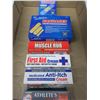 Image 1 : New First Aid Lot / Bandages & Creams