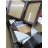Image 1 : Box full of Assorted Picture Frames & Clock