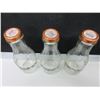 Image 2 : 3 New Milk Glass Bottles from D' Dutchman Dairy Sicamous BC.