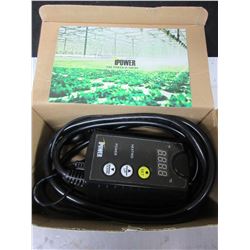 I-Power Timer Control for Hydroponics